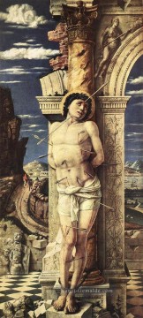  maler galerie - St Sebastian1 Renaissance Maler Andrea Mantegna